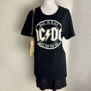 AC/DC “Back In Black” World Tour Graphic T-Shirt
Size M